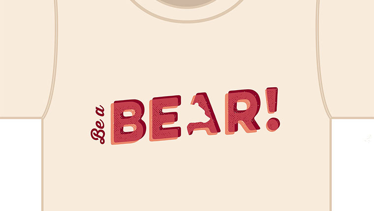 The winning design from the 2025 Be A Bear contest.
